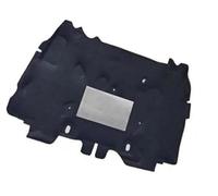 MEXWLOP Tappetino fonoassorbente for motore in cotone for isolamento termico e acustico for auto, for Jeep, Wrangler 2007 2008 2009-2017 Scudo termico del motore(BLACK Type B)