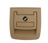 MEXWLOP Tappetino for bagagliaio auto, maniglia for pavimento, for BMW, E70 X5 E71 X6 51476958161 beige con fori accessori for Maniglia per bagagliaio