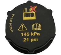MEXWLOP Tappo del serbatoio per dell'acqua di espansione radiatore | liquido raffreddamento ricambio DG93-8101-AA, per Ford, per Fiesta, per Focus C-per