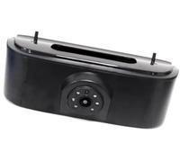 MEXWLOP Telecamera per retrovisione per auto Telecamera per retromarcia, per Express Van Impermeabile Backup Ahd 1080P Luce freno per auto Vista posteriore(Black lens)