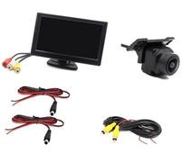 MEXWLOP Telecamera per retrovisione per auto Telecamera per retromarcia, per schermo di Easy Use 5 Car con monitor Vista posteriore(BLACK Monitor camera B)