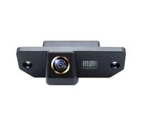MEXWLOP Telecamera posteriore for auto 170° HD 1080P, for Ford, Focus, 2 berline 2005-2011 C-Max, for Mondeo, visione notturna for retromarcia a 4 pin Telecamera posteriore per auto(BLACK AHD1080P)