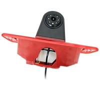 MEXWLOP Telecamera posteriore per auto Telecamera retromarcia, per Peugeot Expert 2007-2016 Ahd 1080P Luce freno auto impermeabile Vista posteriore(Black lens)