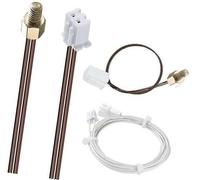 MEXWLOP Termistore for stampante 3D 100k NTC 3950, sensore di temperatura M3 Stud con cavo esteso da 1 metro, for Ender 3 V2 Pro CR10 e altri estrusori for Hotend Sensore di temperatura