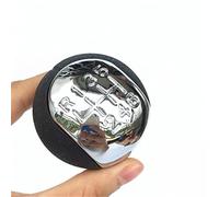 MEXWLOP Testa del cambio con leva del cambio in ABS cromato a 5/6 velocità, for Opel, for Vauxhall, for Vectra C for Vectra B for Corsa for Astra T07 Pomello del cambio(BLACK R123456)