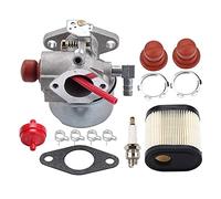 MEXWLOP Tosaerba con riciclatore carburatore Filtro dell'Aria D24 20, for Tecumseh, LEV100 LEV105 640350 640271 640303 Kit carburatore