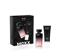 MEXX Black For Her 2PICE Gift Set Eau De Toilette 30 ml e gel doccia 50 ml