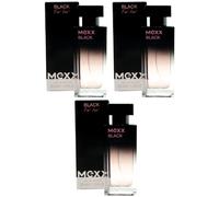 MEXX Black Woman Eau de Toilette, profumo intenso, note fruttate per donne sensuali, 30 ml