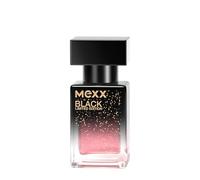 MEXX Black Limited Edition Eau de Toilette da donna, profumo floreale ambra, 15 ml