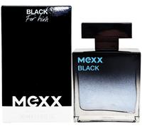 Mexx BLACK Per Lui 1 x 50ml Eau De Toilette EdT Spray Per Uomo Vegano Con Spray