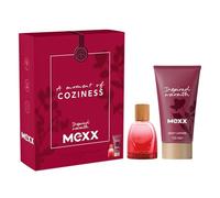 Mexx, Cofanetto Regalo Inspired Warmth, con Eau de Parfum e Lozione per il Corpo per Donna, Formula Vegana, Lunga Durata, 150ml e 30ml