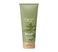 MEXX Inspired Nature Detergente Esfoliante per il Corpo, Rilassante, Fragranza Aromatica, Energizzante, Esfoliazione Delicata, 90% Ingredienti di Origine Naturale, Formula Vegana, 200ml (6.7oz)
