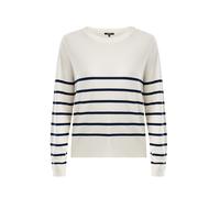 MEXX Pullover 'Aster' navy / bianco lana Donna - Abbigliamento - Taglie comode - Pullover e cardigan - Pullover MEXX XL