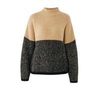 MEXX Pullover camello / nero Donna - Abbigliamento - Taglie comode - Pullover e cardigan - Pullover MEXX L