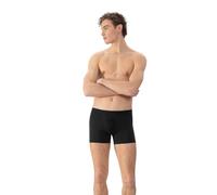 Mey Boxer da uomo con bordatura modellante e inserti in spugna super morbida - con tecnologia Last Drop - serie Basics Softball - 37180, Nero , L