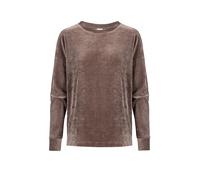 MEY Loungewear Sweater VELVET DREAM marrone chiaro | L