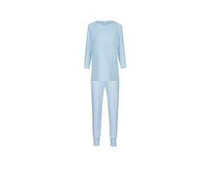 MEY Pigiama SIMPLE STRIPES alice blue azzurro | 46