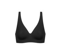 Mey - Simply Better Invisibles - Donna - Reggiseno a triangolo - senza ferretto - Non foderato - spalline sottili - Opaco, Nero , M