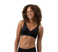Mey - Simply Better Invisibles - Donna - Reggiseno a triangolo - senza ferretto - Non foderato - spalline sottili - Opaco, Nero , S