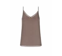 MEY Top - Camisole POETRY TEMPTATION milk n coffe marrone chiaro | S