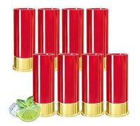 MEYAGOT 8 bicchieri da liquore, bicchierini per liquori, bicchierini per shot, bicchierini da liquore, set per shot, per uomini e donne, festa di matrimonio, 12 GA, piccoli bicchieri per whisky, 45 ml