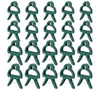MEYAGOT Clip per Piante, 100 Pezzi Plant Clips in 2 Misure, Verdi Supporto per Piante, Plastica Clip per Piante Rampicanti, Scalata Sostegno per Piante Clip, Pomodori, Rose, Cetrioli