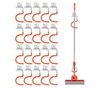 MEYAGOT Ganci Per Garage,20 Pezzi Ganci Garage,Portautensili Da giardino,Supporto Da Parete In Gomma Antiscivolo Per Garage,Ricovero Attrezzi,Cantina,Ripostiglio,Giardino