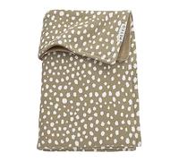 Meyco Baby Cheetah Velvet - Coperta per bambini, in 80% cotone e 20% poliestere, versatile, facile da pulire, traspirante, dimensioni: 100 x 150 cm, colore: tortora