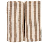 Meyco Baby Mussola Fat Stripe 120x120 Cm 2 Unità