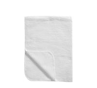 MEYCO Baby Uni coperta grande (100% cotone, particolarmente morbida e ad asciugatura rapida, estate e inverno, Made in Germany, accessorio per neonati, 100 x 150 cm), Bianco