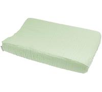 Meyco Baby Uni - Rivestimento per fasciatoio in 100% cotone, prelavato, morbido, delicato sulla pelle, lavabile e adatto all'asciugatrice, dimensioni: 50 x 70 cm, colore: Verde