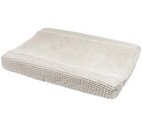 MEYCO Funda cambiador Teddy (funda cambiador acogedora, fácil de cuidar y de algodón gofrado, vellón teddy, 50 x 70 cm), Greige