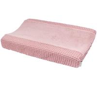MEYCO Funda cambiador Teddy (funda cambiador acogedora, fácil de cuidar y de algodón gofre, vellón de peluche, 50 x 70 cm), Rosa viejo