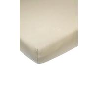Meyco Home Basic Jersey Uni lenzuolo matrimoniale (lenzuolo con qualità di morbido jersey, in 100% cotone, traspirante, dimensioni: 160 x 200 cm), sabbia