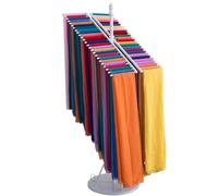 MEYEBP Sciarpa Organizzatore Sciarpa Storage Rack, Sciarpa Creativa Sciarpa di Seta Scarf Rack per I Negozi di Sciarpa, Inclinato Pettine A Forma di Espositore