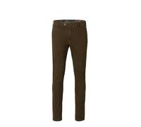 MEYER Chino di Cotone Fine-Print