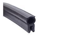 MEYINGOU Striscia di Tenuta della Porta, Striscia di Tenuta in Gomma, Guarnizione for portiera Auto Nera con Bolla Superiore da 3,28 Piedi for Auto, Barche, Camion, Altezza x Larghezza(23mm x 10mm)