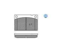 MEYLE 025 201 5316 Kit pastiglie freni