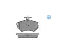 MEYLE 025 201 6819 Pastiglie freno Anteriore per