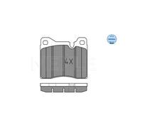 MEYLE 025 204 3715 Pastiglie freno Anteriore per