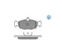 Meyle Pastiglie freno anteriori 025 205 4716 per Opel Jaguar Daewoo Vauxhall