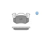 MEYLE 025 206 3415 Pastiglie freno Anteriore per