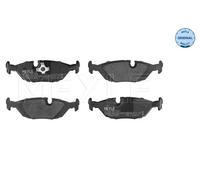 MEYLE 025 206 7516 Kit pastiglie freno, Freno a disco per BMW