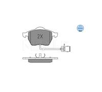 MEYLE 025 206 7619/W Pastiglie freno Anteriore per