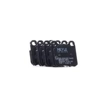 Meyle 025 206 8715 Kit pastiglie freno, Freno a disco
