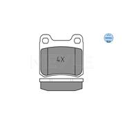 MEYLE 025 206 8715 Pastiglie freno Posteriore per