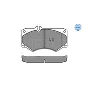 MEYLE 025 207 8418 Pastiglie freno Anteriore per