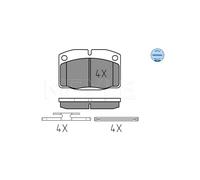 MEYLE Kit pastiglie freno, Freno a disco per OPEL VAUXHALL GENERAL MOTORS