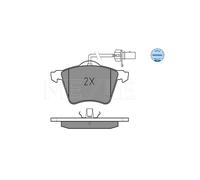 MEYLE 025 210 3419/W Pastiglie freno Anteriore per