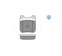 MEYLE 025 210 5015 Pastiglie freno Posteriore per